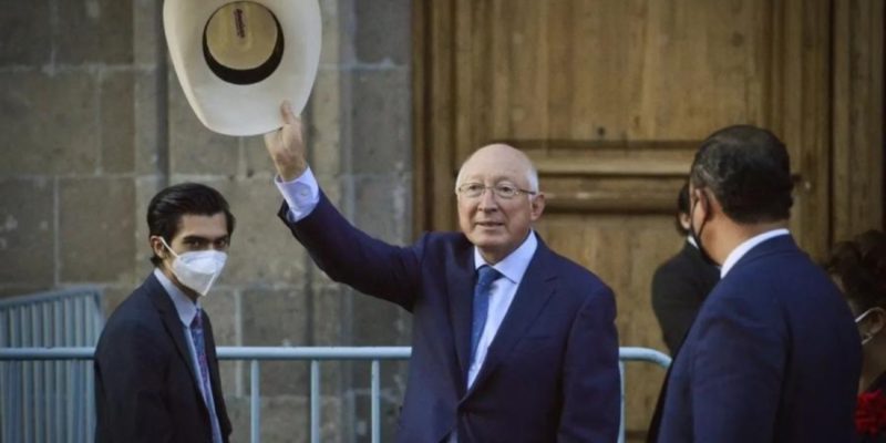 Embajador Ken Salazar se reúne nuevamente con AMLO