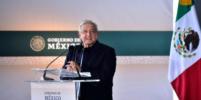 Llega AMLO a Nuevo León para gira por el estado