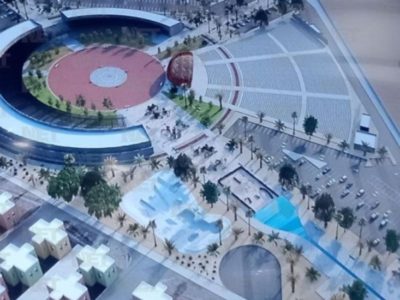 Cruz Pérez marca el comienzo de las obras del parque Suroriente