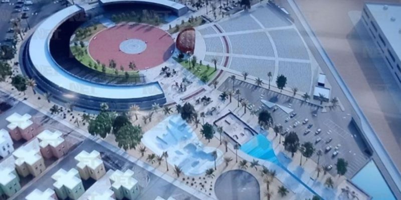 Cruz Pérez marca el comienzo de las obras del parque Suroriente