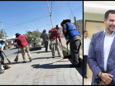 Juárez: pavimentan 9 calles abandonadas por 25 años en la Sor Juana Inés